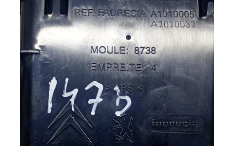 Grila ventilatie 9644589377 Peugeot 407 1 (2004 - 2010) - imagine 3