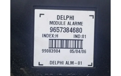 Modul alarma 9657384680 Peugeot 407 1 (2004 - 2010) - imagine 3