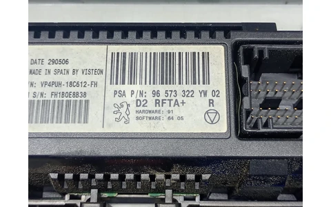 Panou clima ac 96573322 Peugeot 407 1 (2004 - 2010) - imagine 4