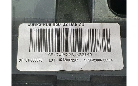 Plansa bord 9644558177 Peugeot 407 1 (2004 - 2010) - imagine 7