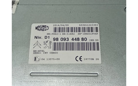 Modul navigatie 9809344880 Citroen C4 Picasso 2 (2013 - 2017) - imagine 3