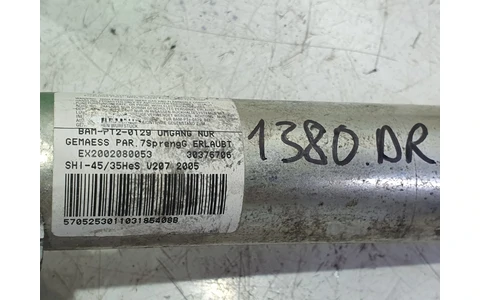 Airbag cortina dreapta 1648601005 Mercedes Benz ML W164 (2005 - 2008) - imagine 2