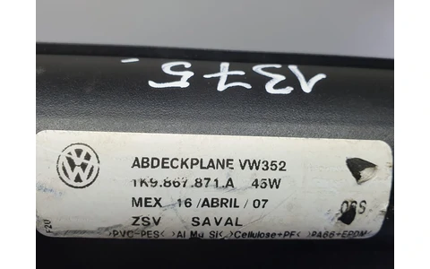 Rulou portbagaj 1k9867871a Volkswagen Golf 5 (2003 - 2009) - imagine 3