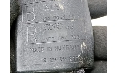 Centura siguranta dreapta fata 4F0857706 Audi A6 4F/C6 (facelift) (2008 - 2011) - imagine 4