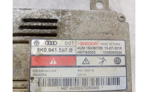 Balast xenon 8k0941597B Audi A6 4F/C6 (facelift) (2008 - 2011) - imagine 3