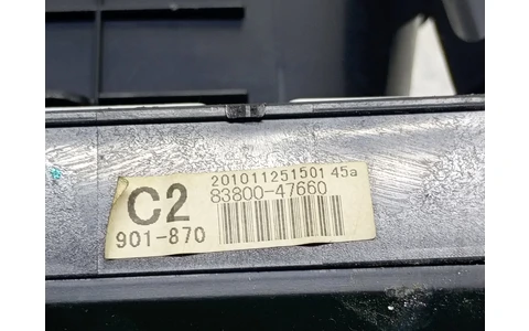 Ceasuri de bord 83800-47660 Toyota Prius XW30 (2009 - 2011) - imagine 3
