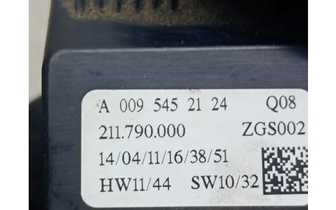 Maneta schimbator viteze A0095452124 Mercedes Benz Actros MP4 1 (2011 - 2019) - imagine 3