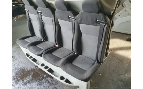 Bancheta spate 7 locuri cu panou despartitor marfa Renault Master 3 (2010 - 2015) - imagine 3