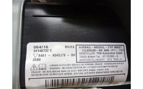 Airbag genunchi 8A61-A045J76 Ford S-Max 1 (facelift) (2010 - 2015) - imagine 4