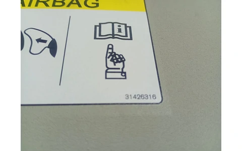 Parasolar dreapta 31426316 Volvo V60 2 (2018 - 2020) - imagine 3
