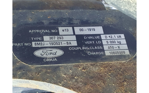 Carlig remorcare 8m2J-19d521-ba Ford S-Max 1 (facelift) (2010 - 2015) - imagine 4