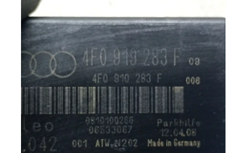 Modul senzori parcare 4F0919283F Audi A6 4F/C6 (2004 - 2008) - imagine 3