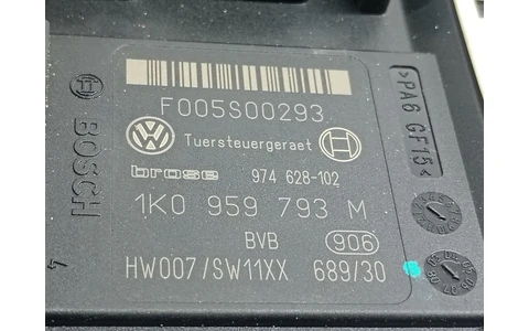 Motoras geam stanga fata 1K0959793M Volkswagen Passat B6 (2005 - 2010) - imagine 4