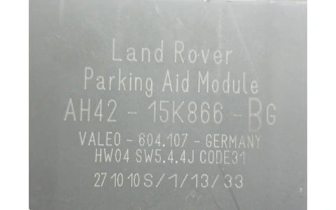Modul senzori parcare AH42-15K866 Land Rover Range Rover Sport 1 (facelift) (2009 - 2013) - imagine 3