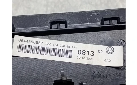 Grila ventilatie 3C0864298bb Volkswagen Passat B6 (2005 - 2010) - imagine 4