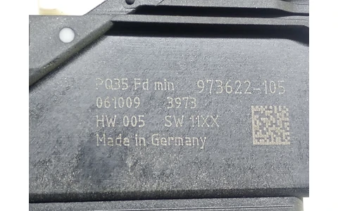 Motoras geam dreapta spate 1K0959704P Volkswagen Passat B6 (2005 - 2010) - imagine 3