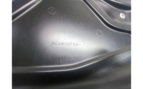 Macara geam stanga spate 3C4839755 Volkswagen Passat B6 (2005 - 2010) - imagine 3