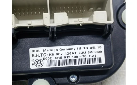 Panou clima ac 1k8907426AT Volkswagen Caddy 4 (2015 - 2020) - imagine 2