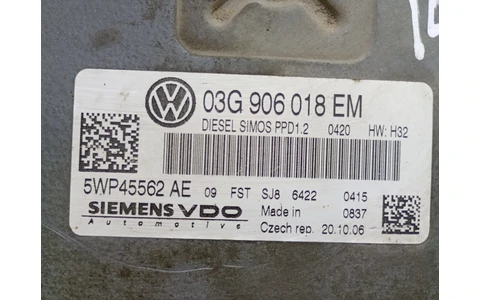 Calculator motor ECU 03G906018 Volkswagen Passat B6 (2005 - 2010) - imagine 3