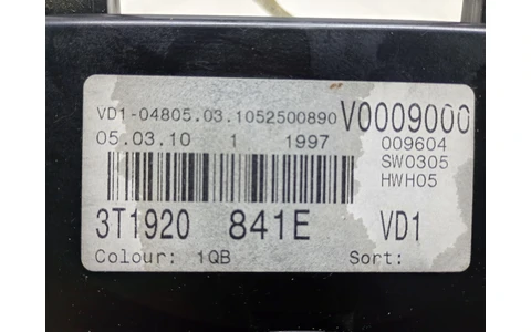 Ceasuri de bord 3T1920841E Skoda Superb 2 (2008 - 2013) - imagine 3