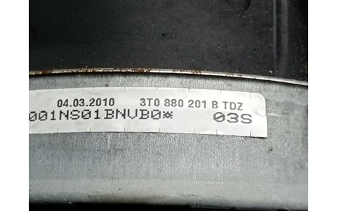 Airbag sofer 3T0880201B Skoda Superb 2 (2008 - 2013) - imagine 3