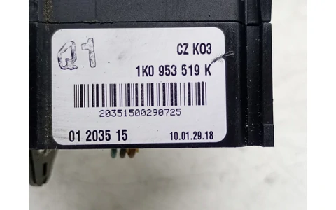 Maneta stergatoare 1K0953519K Skoda Superb 2 (2008 - 2013) - imagine 3