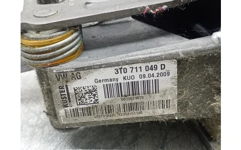 Timonerie manuala 5 trepte 3T0711049D Skoda Superb 2 (2008 - 2013) - imagine 2