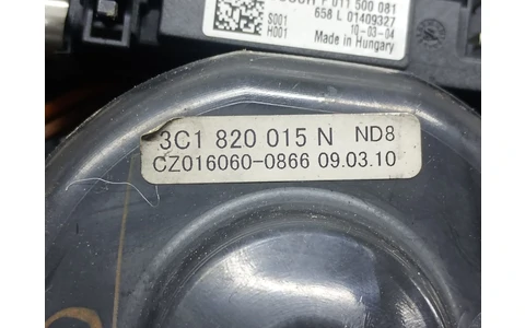 Motoras aeroterma 3C1820015N Skoda Superb 2 (2008 - 2013) - imagine 2