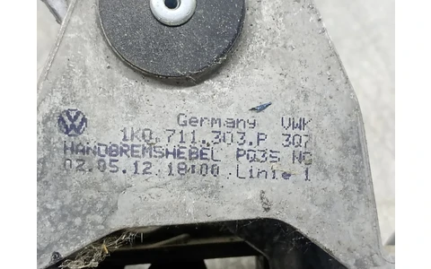 Maneta frana de mana 1k0711303P Volkswagen Golf 6 (2008 - 2015) - imagine 3