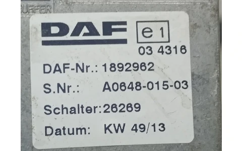 Maneta semnalizare A0648-015-03 Daf XF 106 1 (2013–2021) - imagine 3