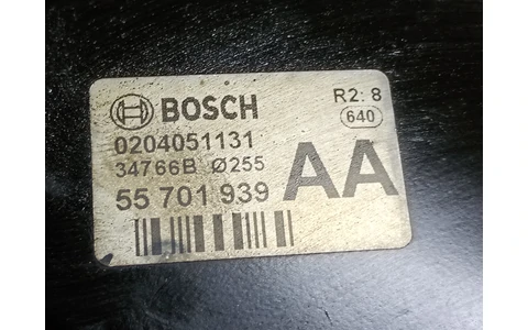 Tulumba frana 55701939 Opel Corsa D (2006 - 2011) - imagine 3