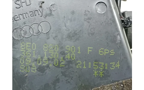 Grila ventilatie bord 8E0820901 Audi A4 B6 (2000 - 2005) - imagine 3