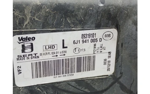Far stanga 6J1941005D Seat Ibiza 4 (6J) (2008 - 2012) - imagine 3