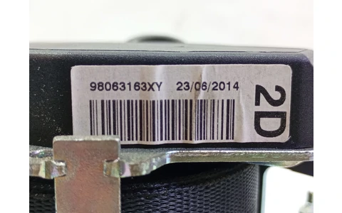 Centura siguranta dreapta spate 98063163xy Peugeot 208 1 (2012 - 2016) - imagine 4