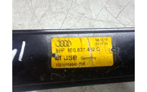 Macara geam dreapta fata 8E0837462C Audi A4 B6 (2000 - 2005) - imagine 3