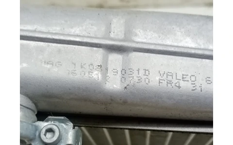 Radiator calorifer bord 1k0819031D Volkswagen Golf 6 (2008 - 2015) - imagine 4