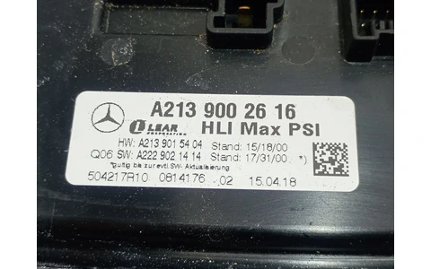 Balast xenon a2139002616 Mercedes Benz E-Class W213 (2016 - 2020) - imagine 4