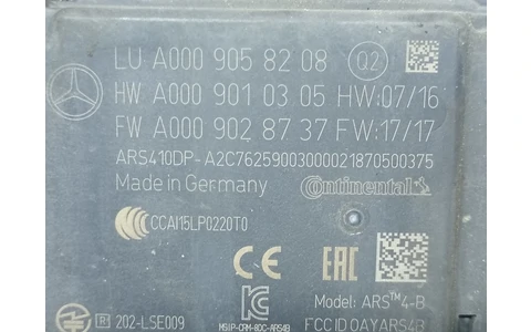 Senzor radar a0009058208 Mercedes Benz E-Class W213 (2016 - 2020) - imagine 3