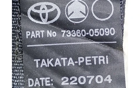 Centura siguranta dreapta spate 73360-05090 Toyota Avensis 2 T25 (2002 - 2006) - imagine 4