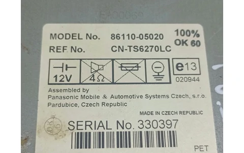 Display bord 86110-05020 Toyota Avensis 2 T25 (2002 - 2006) - imagine 4