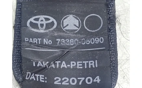 Centura siguranta stanga spate 73360-05090 Toyota Avensis 2 T25 (2002 - 2006) - imagine 4