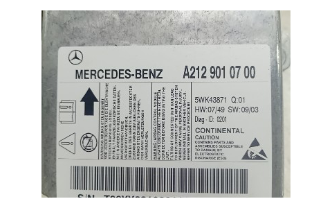 Calculator airbag A2129010700 Mercedes Benz E-Class W212 (2009 - 2013) - imagine 3
