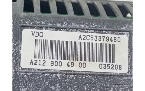 Display bord A2129004900 Mercedes Benz E-Class W212 (2009 - 2013) - imagine 3