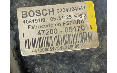 Tulumba frana 47200-05170 Toyota Avensis 2 T25 (2002 - 2006) - imagine 3