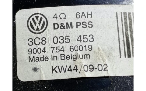 Boxa difuzor dreapta spate Volkswagen Passat CC 1 (2008 - 2012) - imagine 4