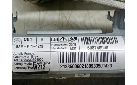 Airbag cortina dreapta 608740000 Mercedes Benz E-Class W212 (2009 - 2013) - imagine 4