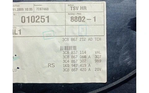 Fata usa dreapta spate 3c8867212 Volkswagen Passat CC 1 (2008 - 2012) - imagine 4
