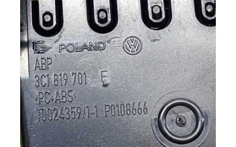 Grila ventilatie 3C1819701 Volkswagen Passat CC 1 (2008 - 2012) - imagine 3