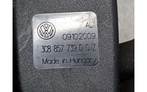 Pretensioner 3C8857739D Volkswagen Passat CC 1 (2008 - 2012) - imagine 3