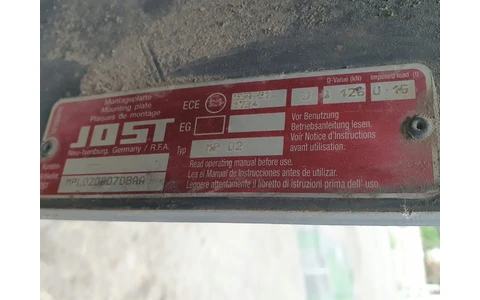 Cupla remorcare JOST Mercedes Benz Actros MP4 1 (2011 - 2019) - imagine 6